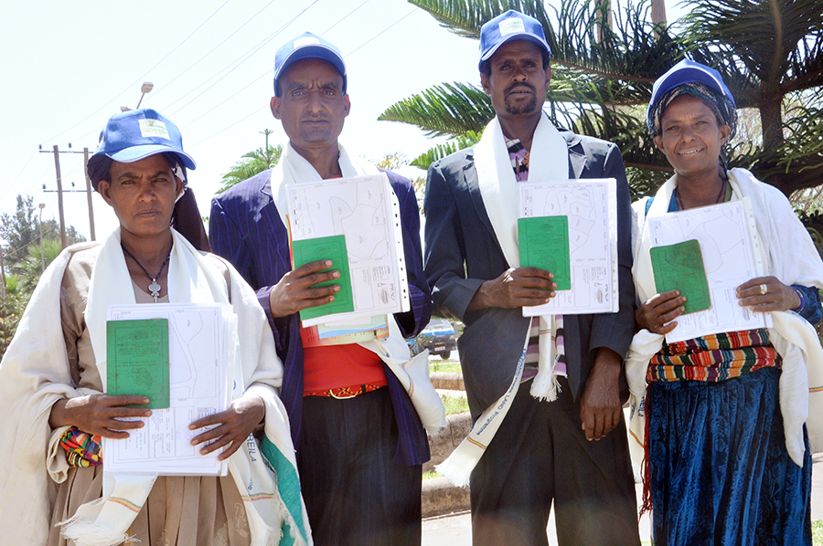 A Group of Landholders with  Land Certificates  -Hulet Eju Enese, Amhara (1).jpg