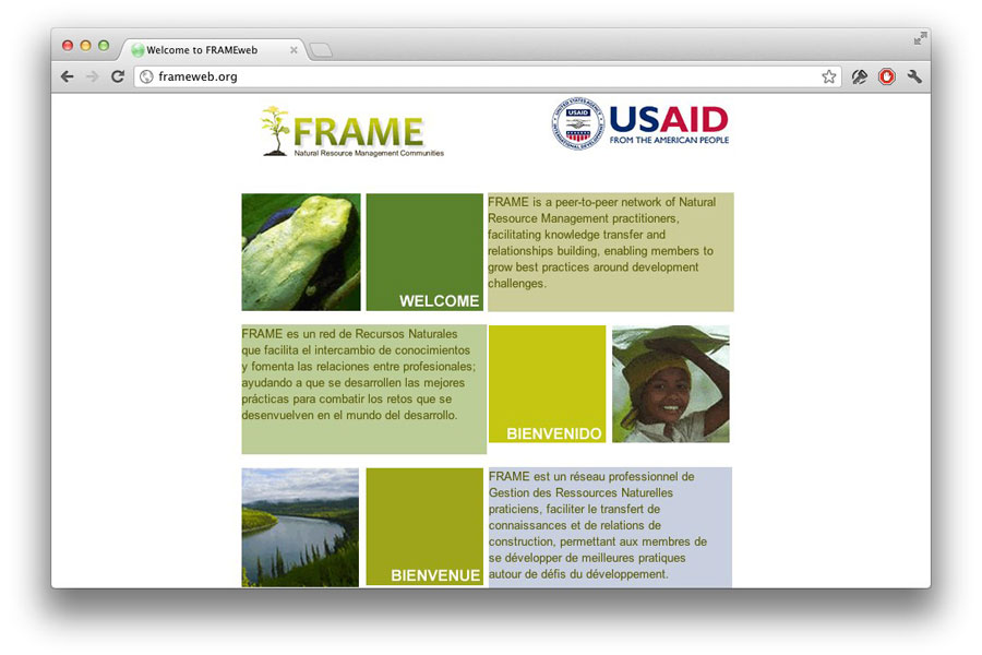 Screenshot of frameweb.org