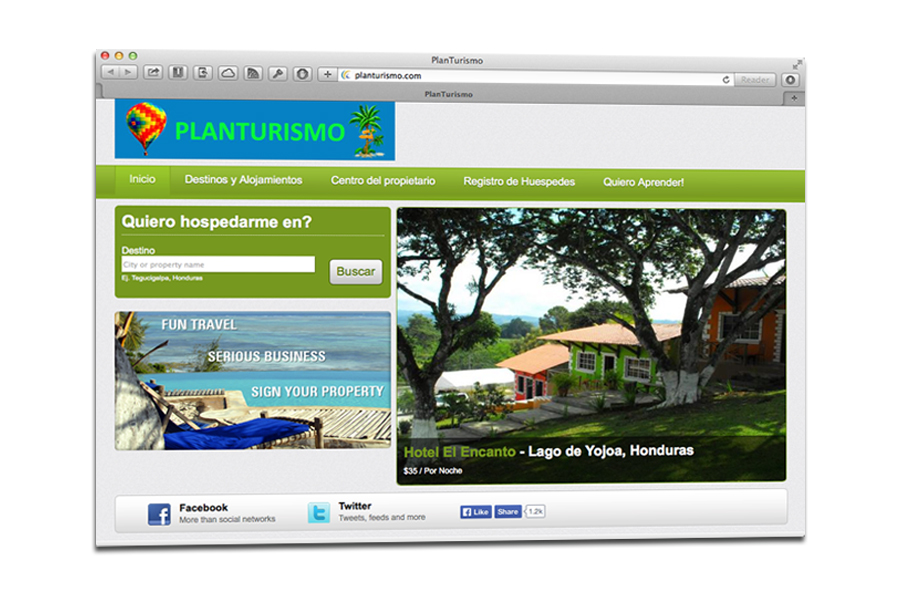 Screenshot of planturismo.com
