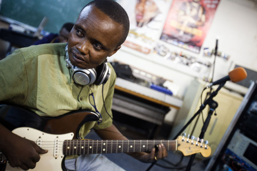 Photo of Congolese musician Mastakie Bafa